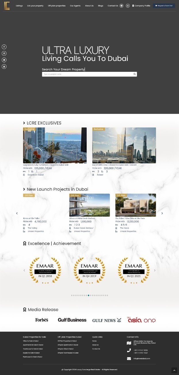 Luxury Concierge Real Estate